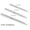 21 Pieces Blending Stumps and Tortillions Set with Sketch Sandpaper Pencil Sharpener Pointer and Pencil Extension Tool Drawing Art Kneaded Eraser for Student Sketch Drawing Set by VENCINK